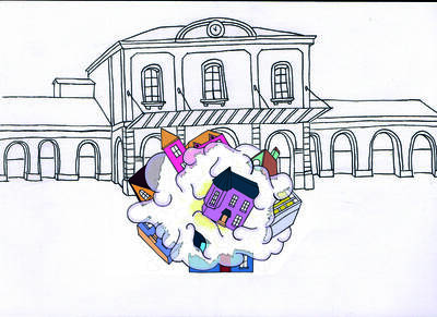 ZOA 2026, Nuage, œuvre de la ZOA de Juliette Miséréré