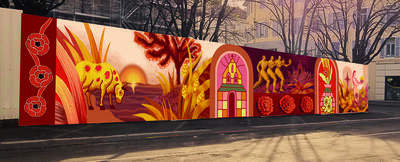 ZOA 2026, Cathédrale Movie, œuvre de Loraine Motti.